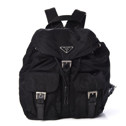 Prada Tessuto Nylon Vela Small Backpack Black 1 of 17