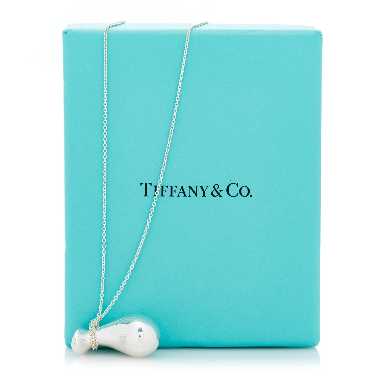 Tiffany Sterling Silver Elsa Peretti Bottle Jug Pendant Necklace 8 of 8
