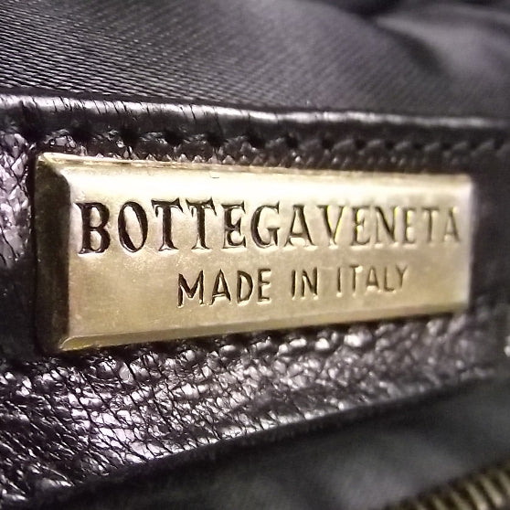 Bottega Veneta Vintage Leather Shoulder Bag Black 7 of 8