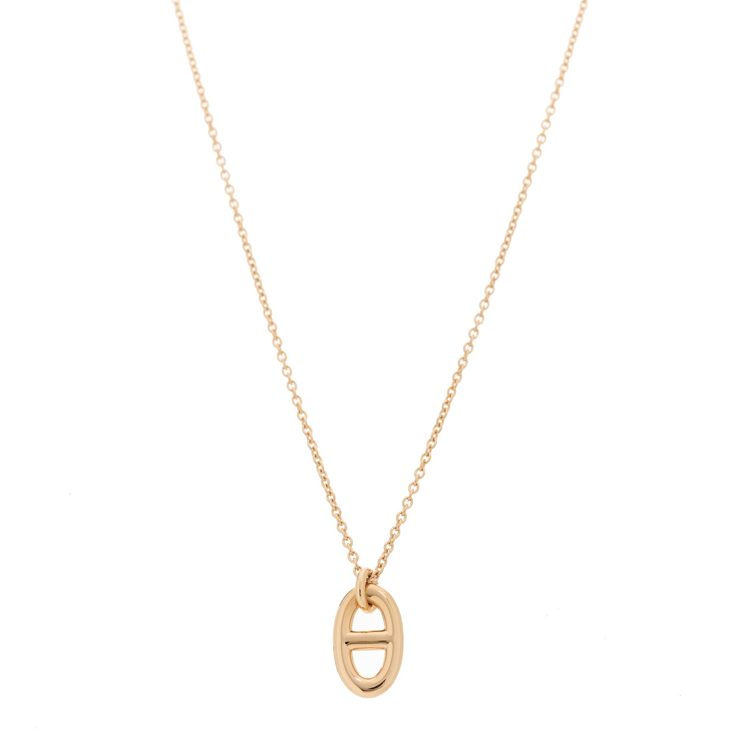 Hermes 18K Rose Gold PM Farandole Pendant Necklace 1 of 6