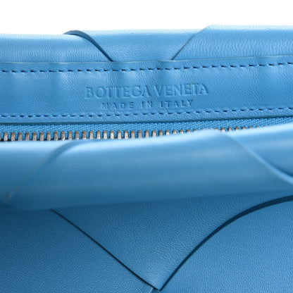 Bottega Veneta Nappa Maxi Blown Up Intrecciato Pouch Clutch Swimming Pool 6 of 11