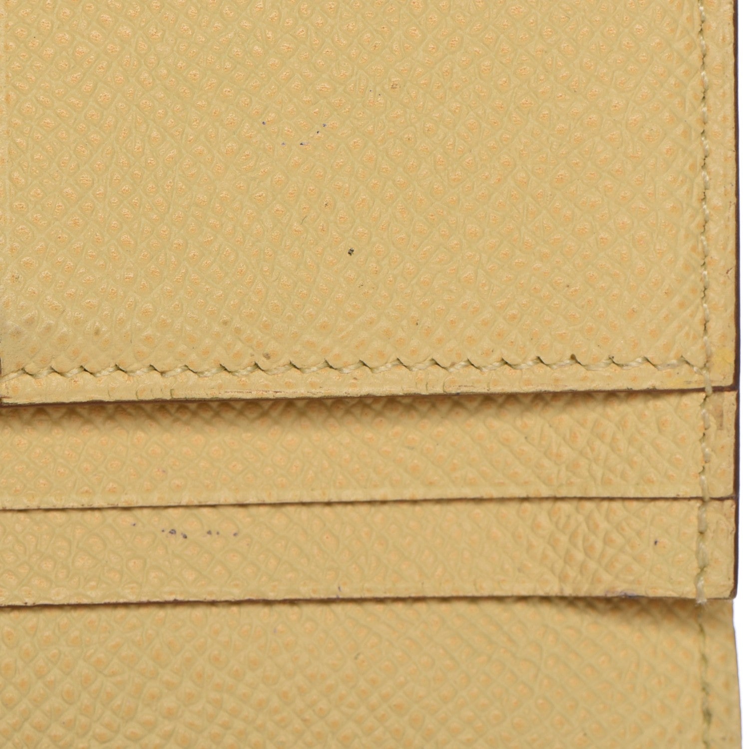 Hermes Epsom Bearn Gusset Wallet Soufre 17 of 20