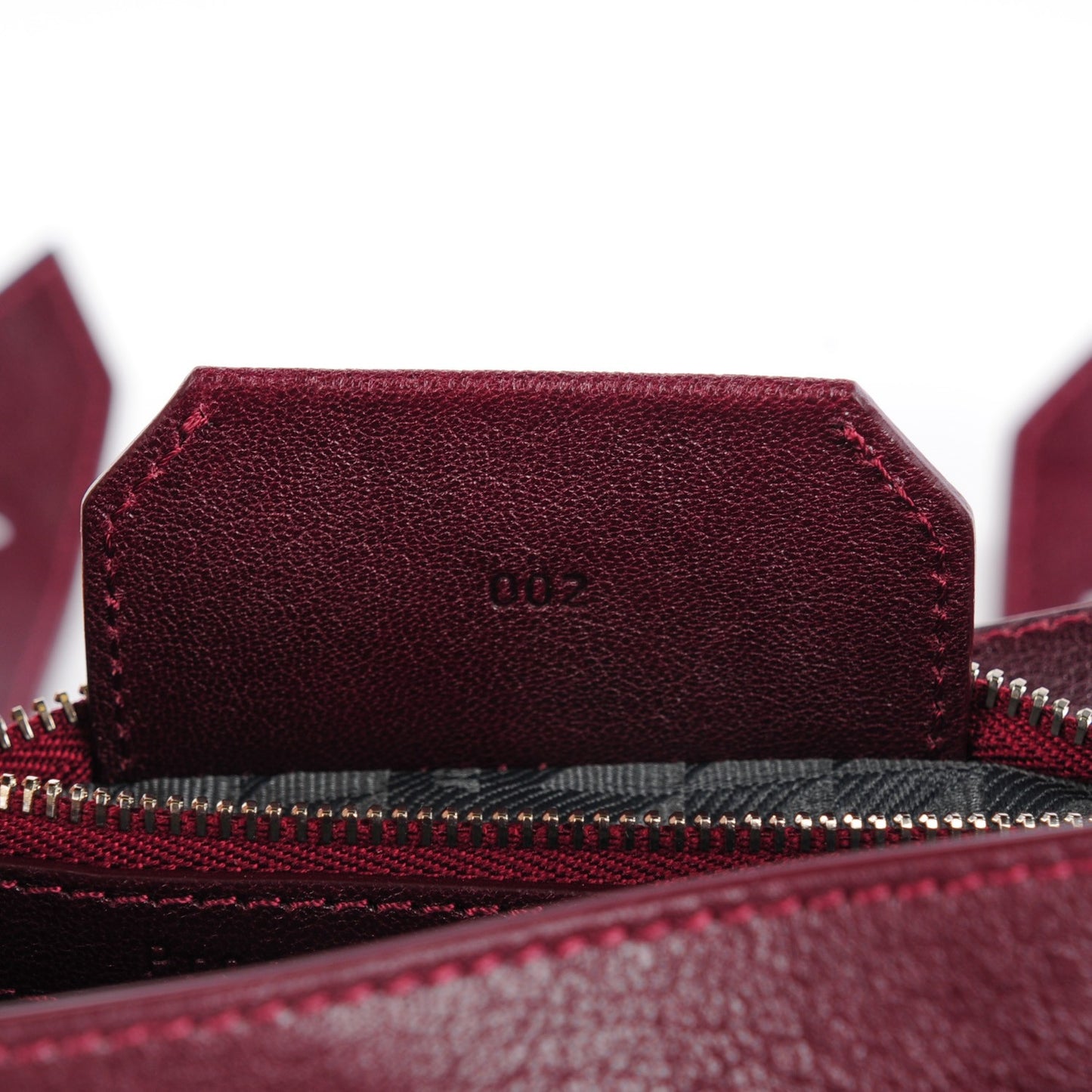 Lambskin Tiny PS1 Satchel Oxblood