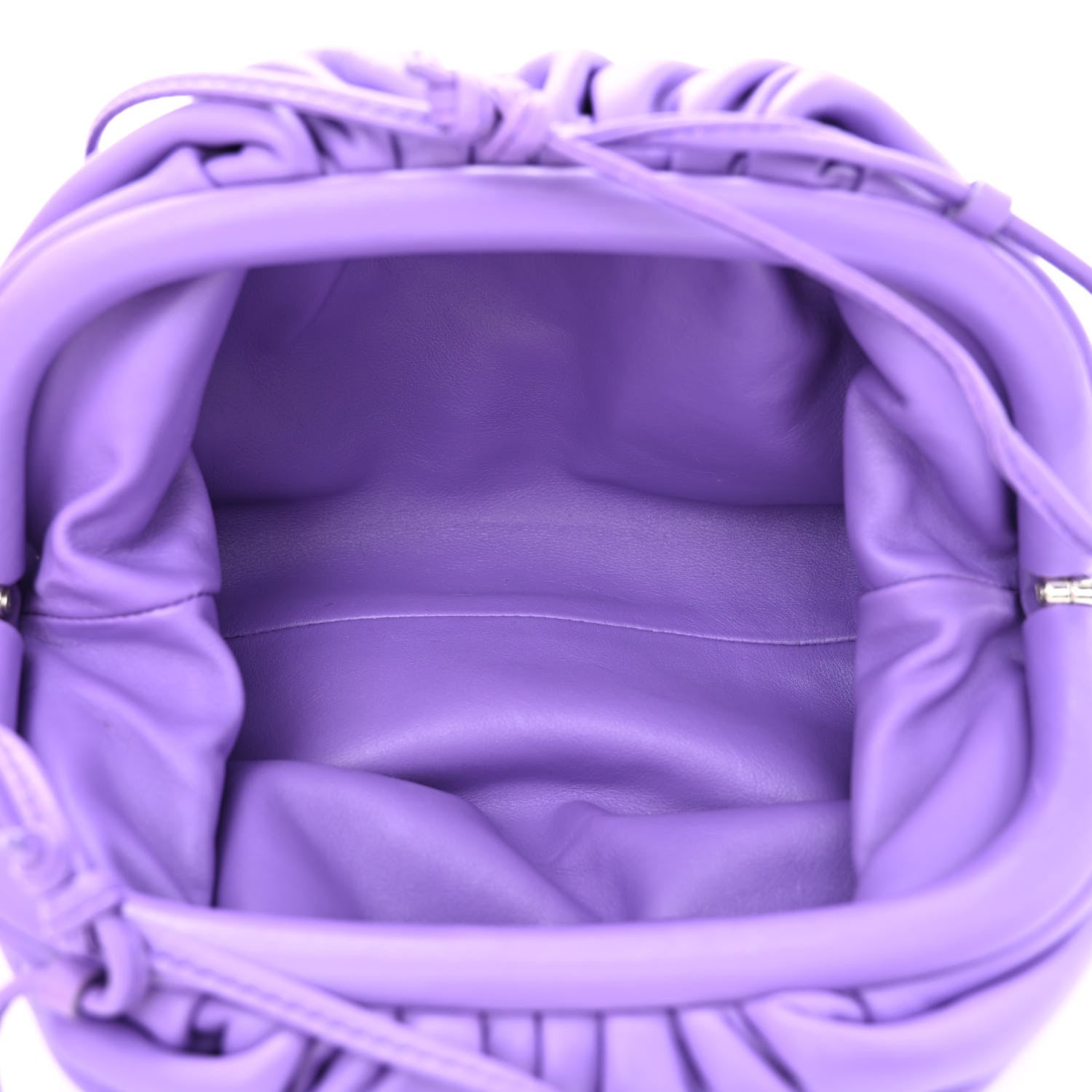 Bottega Veneta Butter Calfskin The Mini Pouch Purple 5 of 10