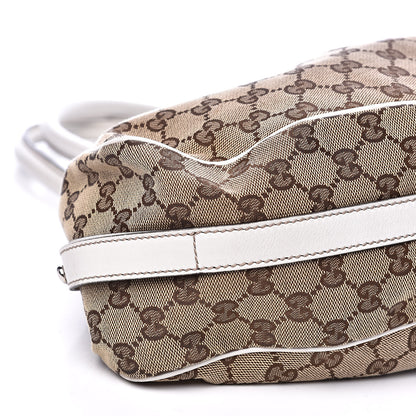 Gucci Monogram Match Ball Shoulder Bag White 8 of 14