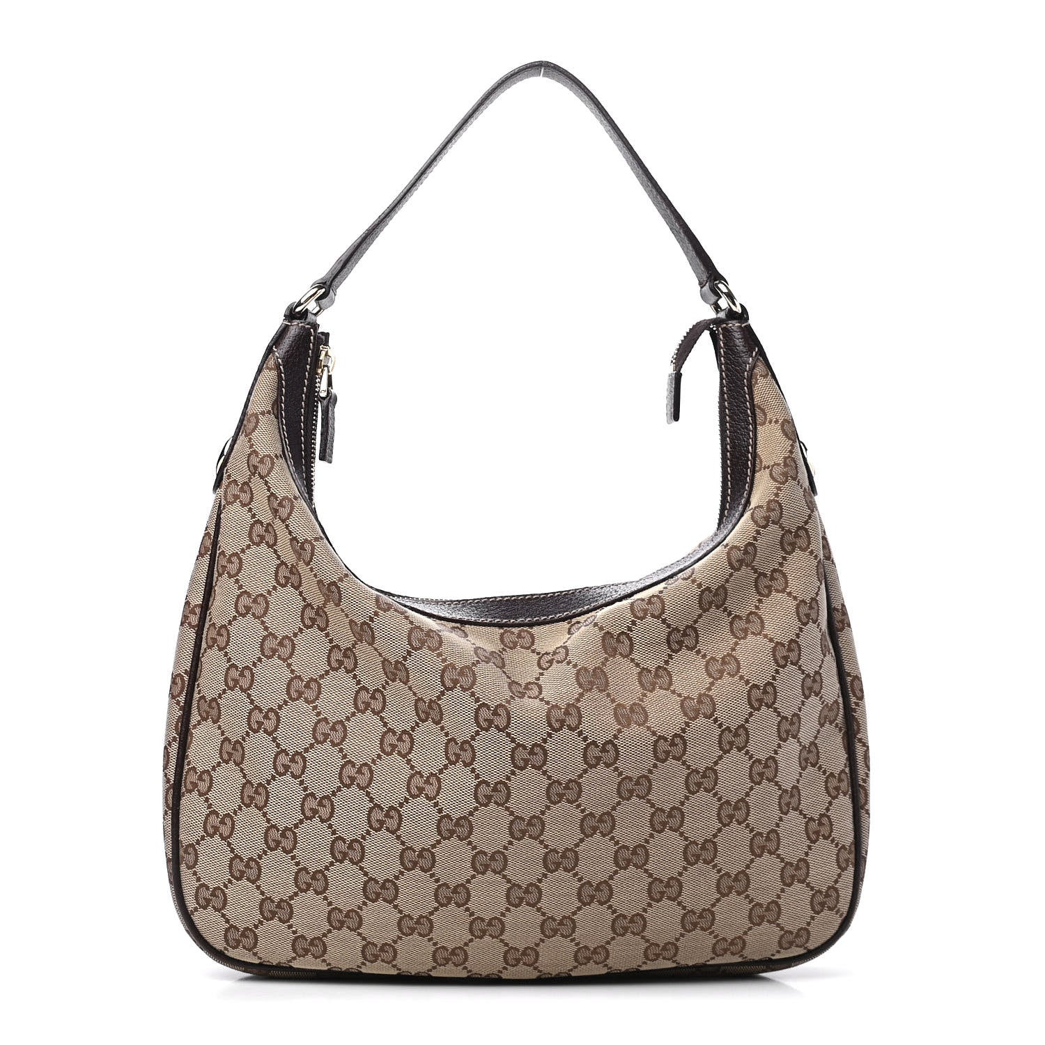 Gucci GG Monogram Medium Charmy Hobo Dark Brown 1 of 8