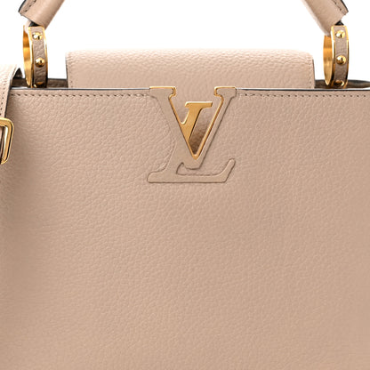 Louis Vuitton Taurillon Capucines BB Galet 6 of 9