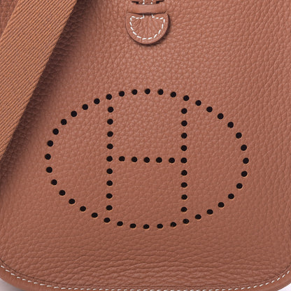 Hermes Taurillon Clemence Evelyne TPM Gold 8 of 11