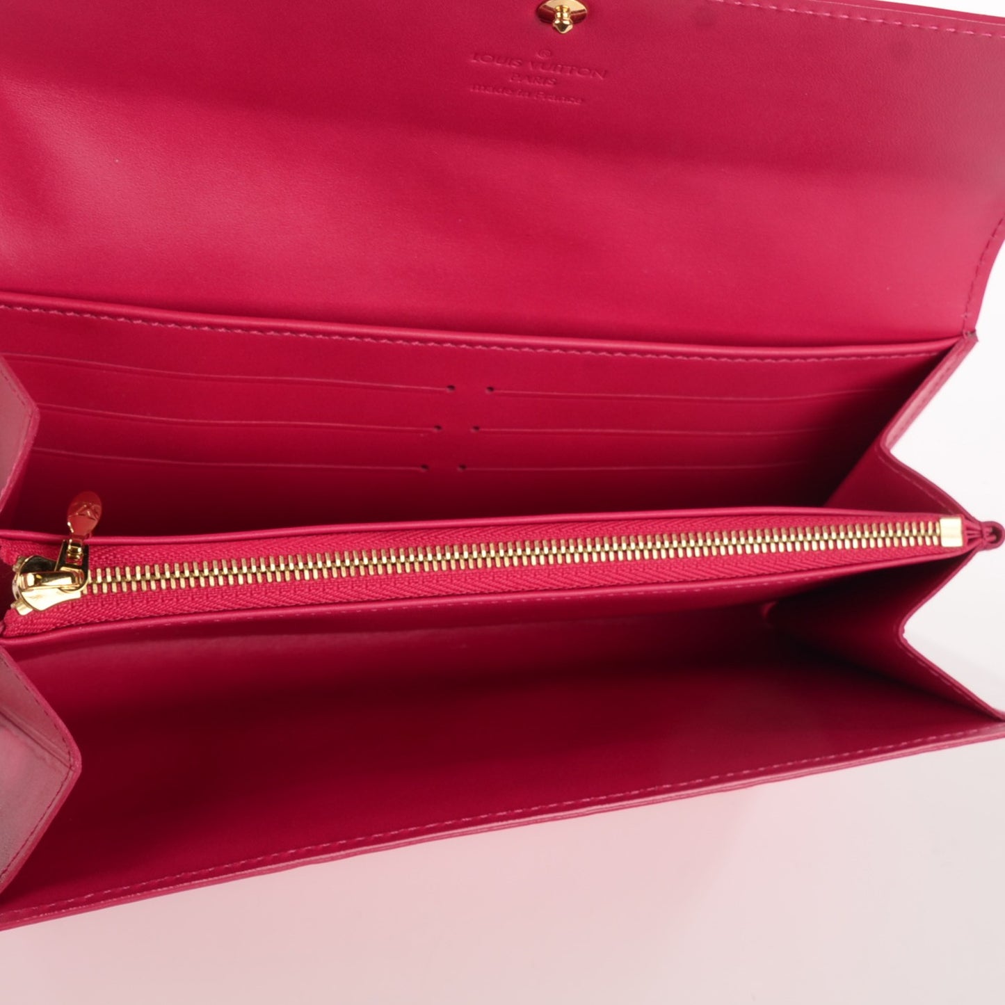 Vernis Ikat Sarah Wallet Rose Indien