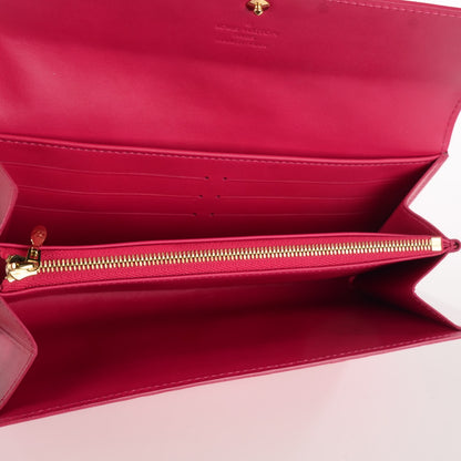 Louis Vuitton Vernis Ikat Sarah Wallet Rose Indien 6 of 8