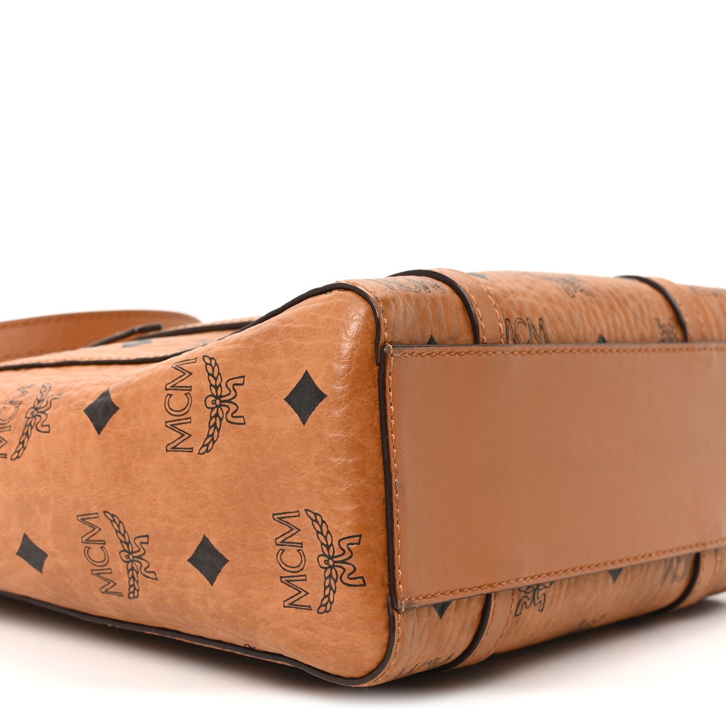 Visetos Mini Toni Shopper Tote Cognac