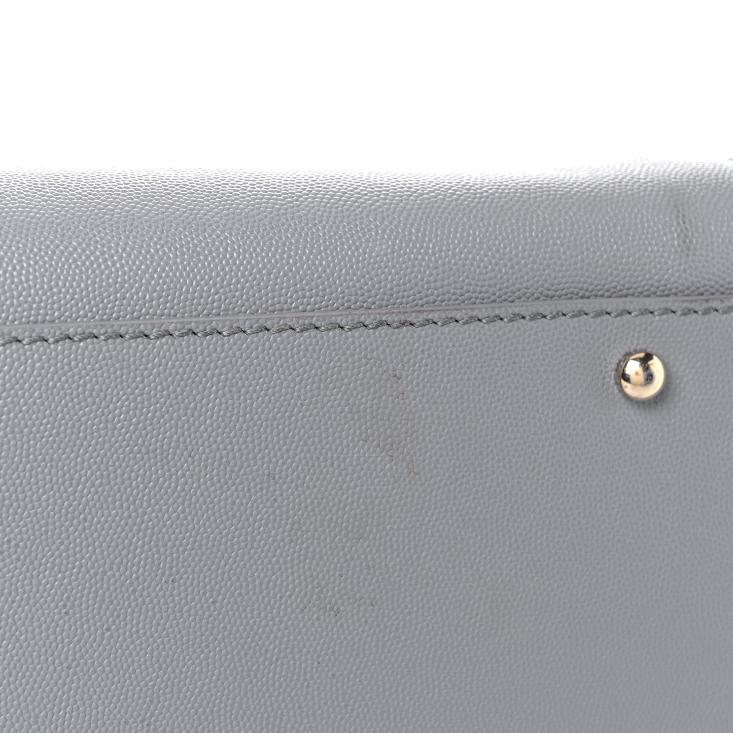 Caviar Studded Small Deauville Tote Grey