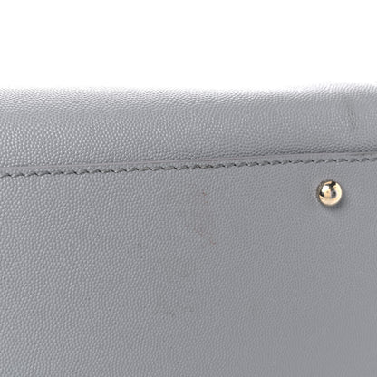 Chanel Caviar Studded Small Deauville Tote Grey 12 of 18
