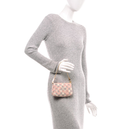 Louis Vuitton Damier Azur Tahitienne Mini Pochette Accessories 2 of 7