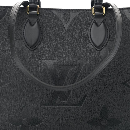 Louis Vuitton Empreinte Monogram Giant Onthego MM Black 7 of 7