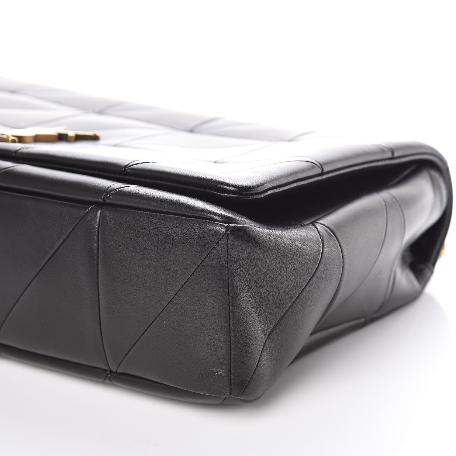 Saint Laurent Lambskin Patchwork Monogram Large Jamie Black 6 of 8