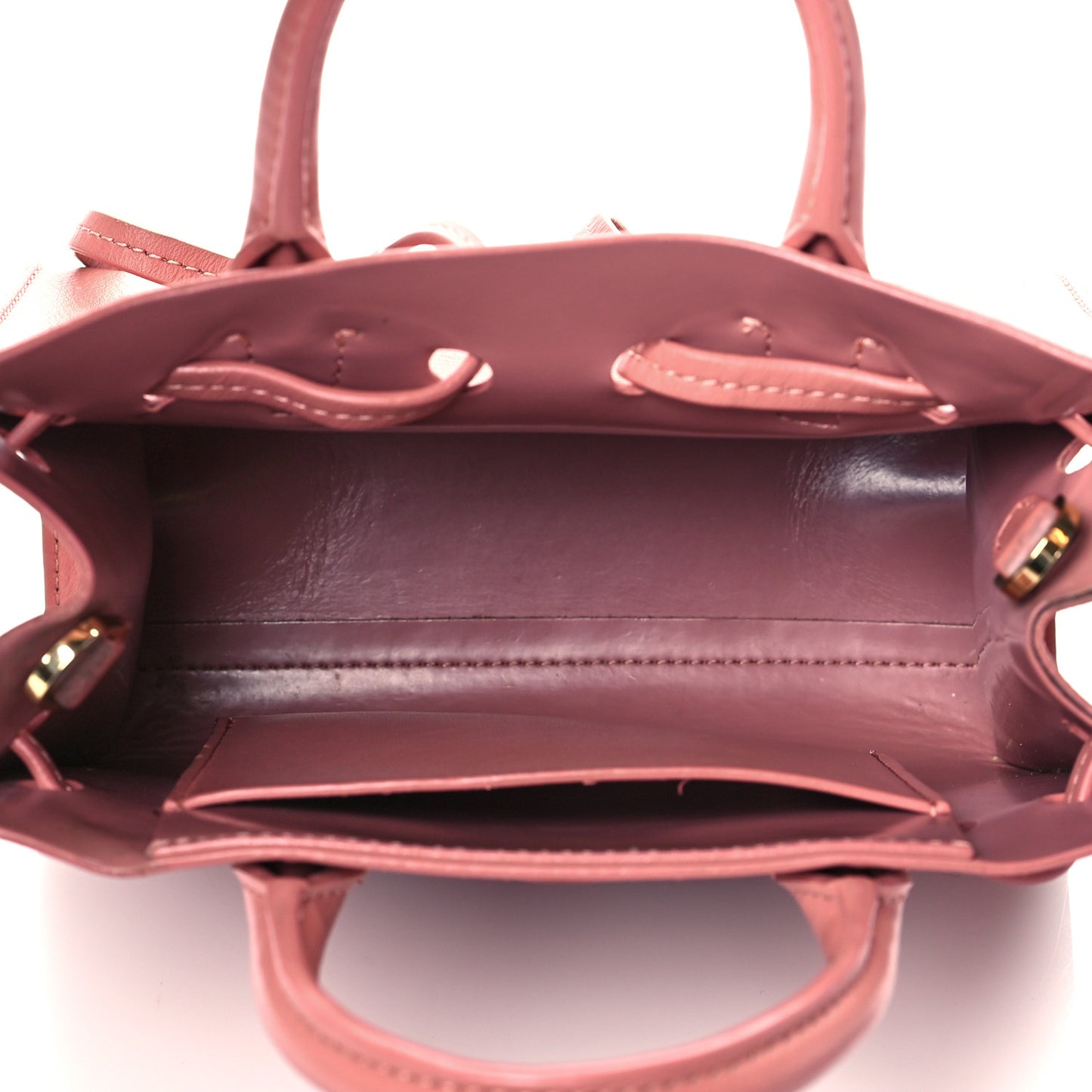 Calfskin Mini Mini Sun Bag Blush