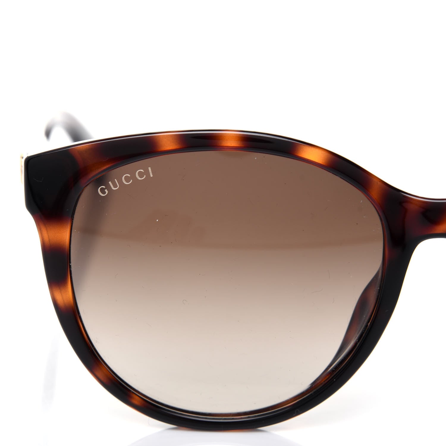 Gucci Round Frame GG0636SK Sunglasses Havana Brown 7 of 8