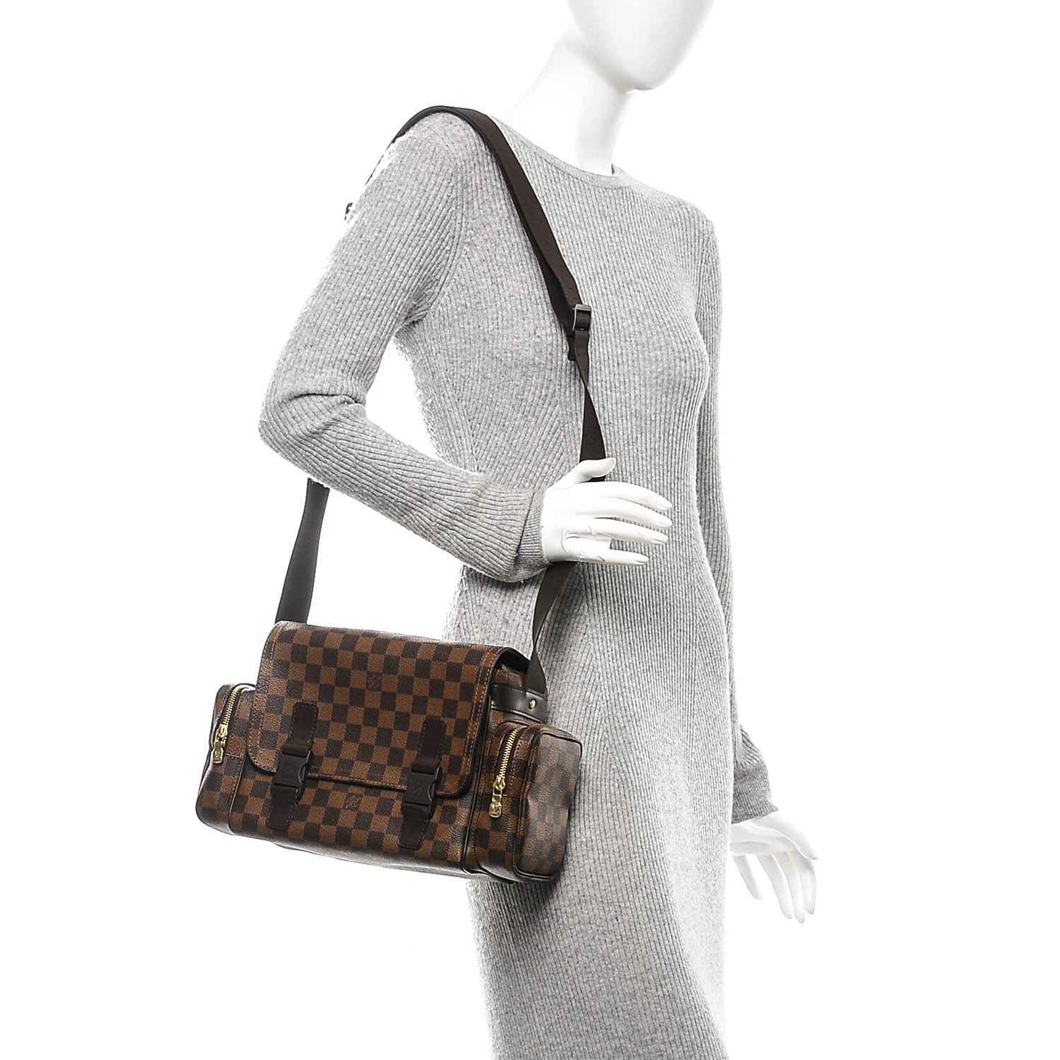 Louis Vuitton Damier Ebene Reporter Melville 9 of 14