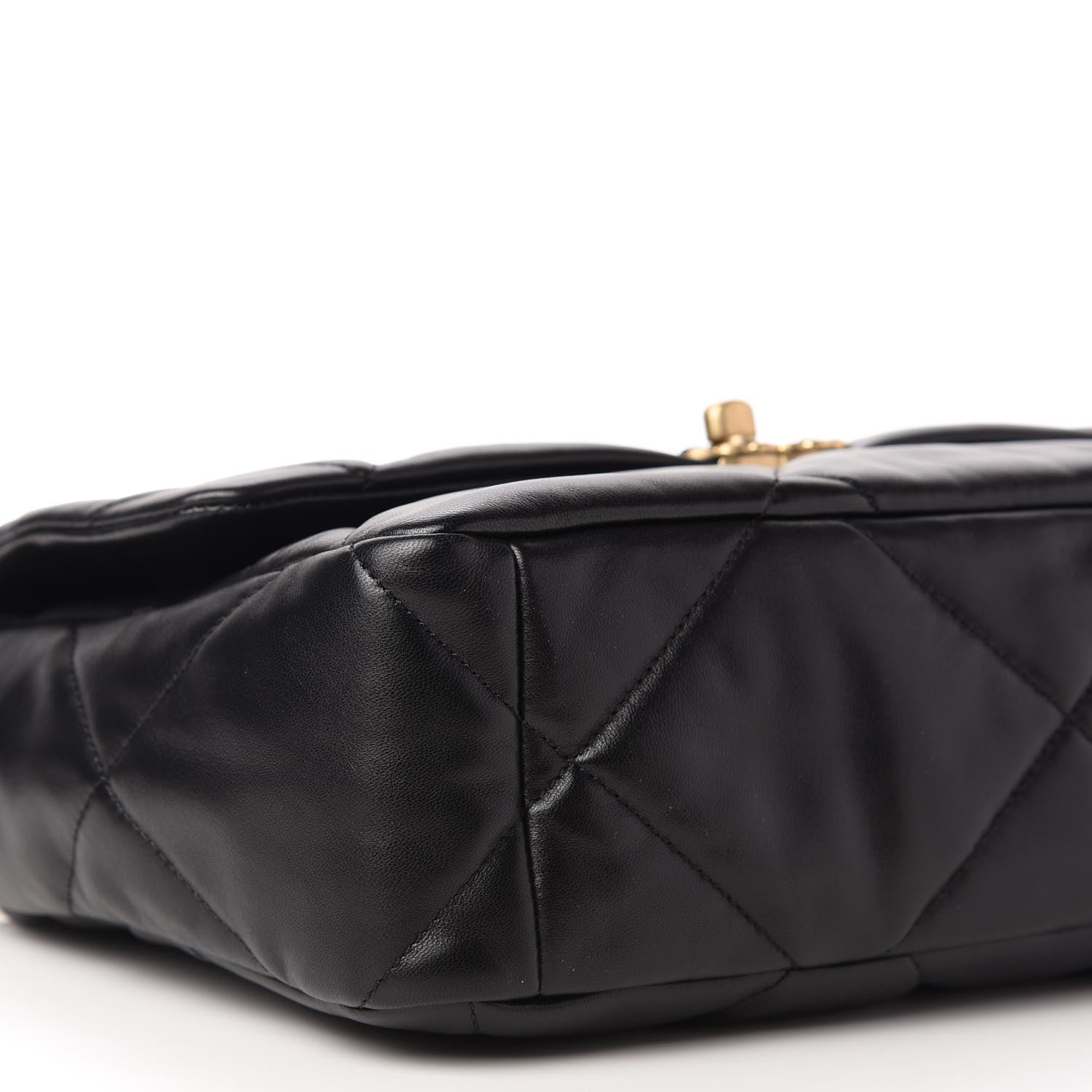 Chanel Lambskin Quilted Large Chanel 19 Flap Black 6 of 11