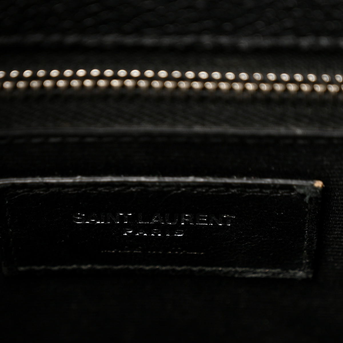 Grained Calfskin Small Sac De Jour Black