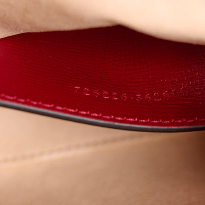 Gucci Azalea Calfskin Web Monochrome Horsebit 1955 Shoulder Bag New Cherry Red 9 of 12