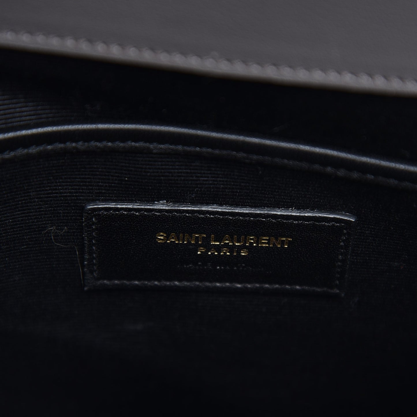 Calfskin Crocodile Embossed Medium Moujik Top Handle Bag Fog