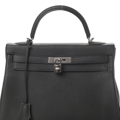 Hermes Togo Kelly Retourne 32 Black 8 of 11