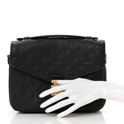 Louis Vuitton Empreinte Pochette Metis Black 2 of 10
