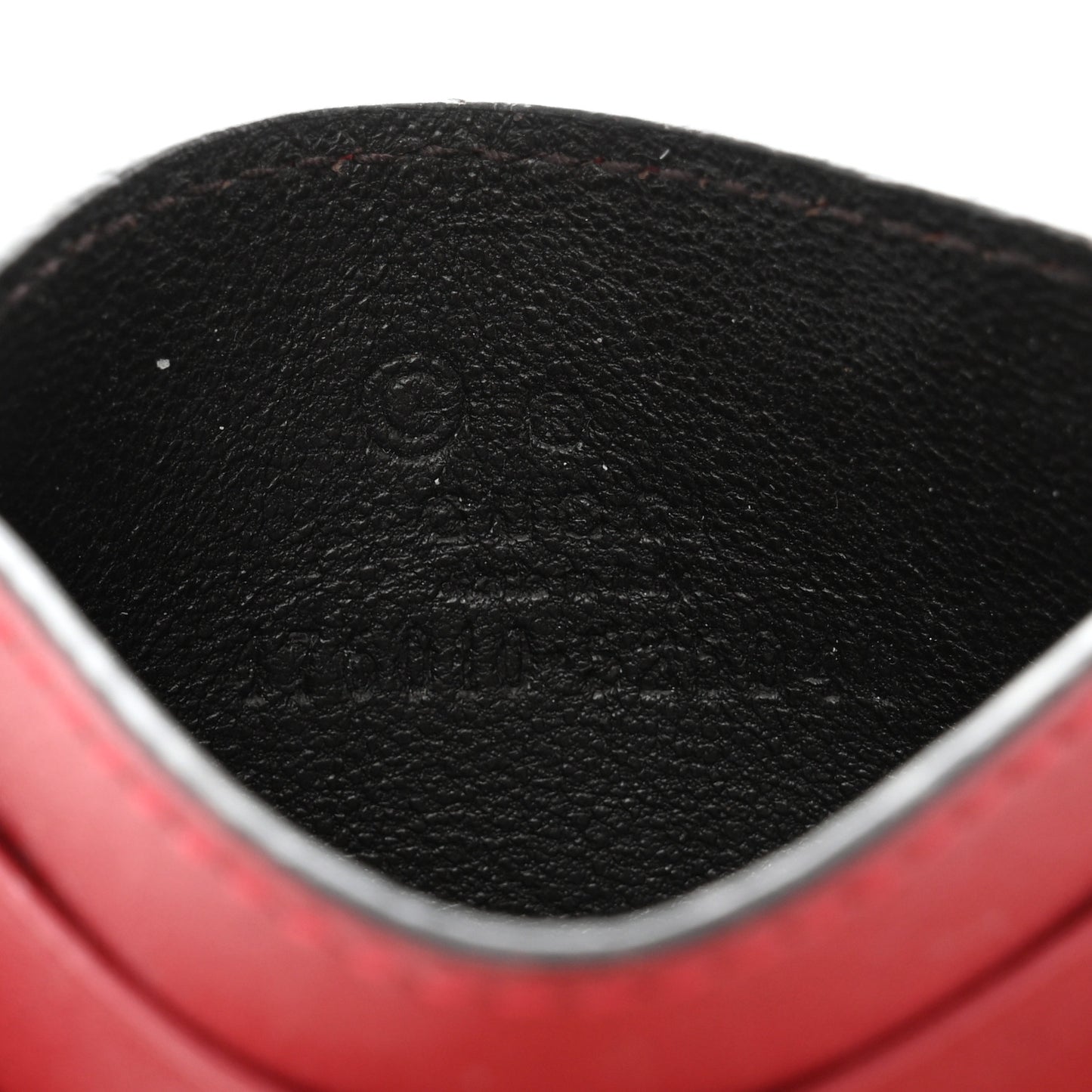 Microguccissima Card Holder Red