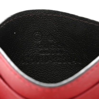 Gucci Microguccissima Card Holder Red 6 of 6