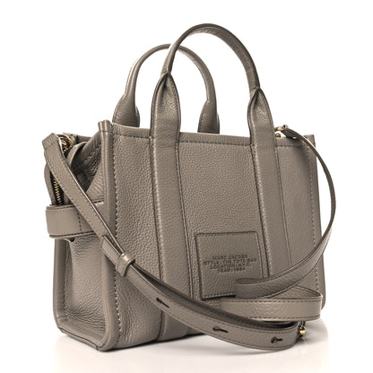 Marc Jacobs Grained Calfskin Small The Tote Bag Cement 3 of 12