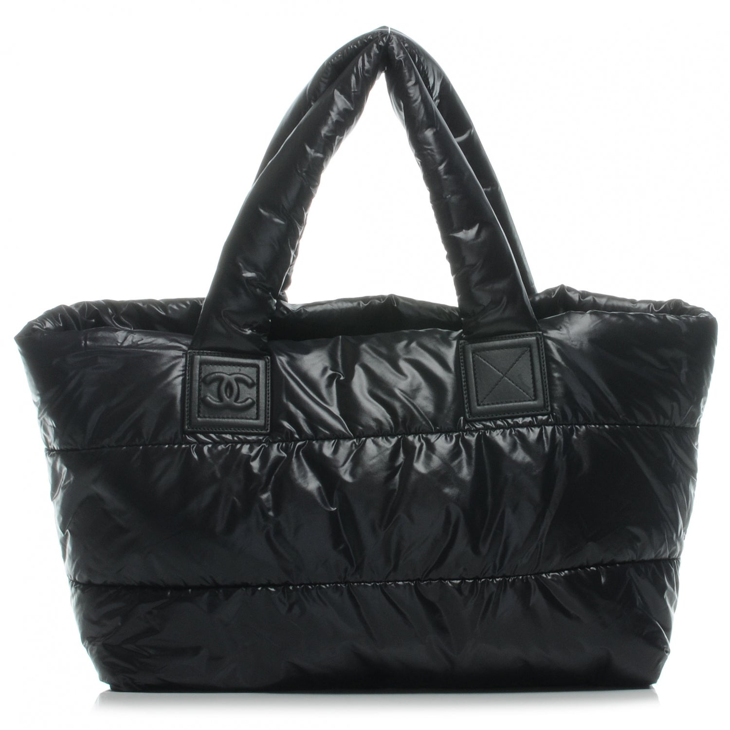 Chanel Nylon Coco Cocoon Medium Reversible Tote Black 1 of 7