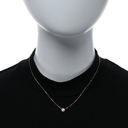 Cartier 18K Pink Gold Pink Sapphire D'Amour Pendant Necklace 3 of 5
