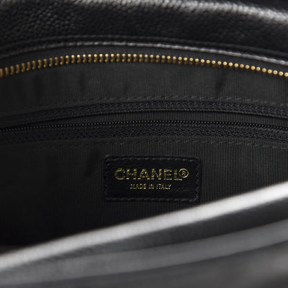 Chanel Caviar Quilted Petit Timeless Tote PTT Black 8 of 9