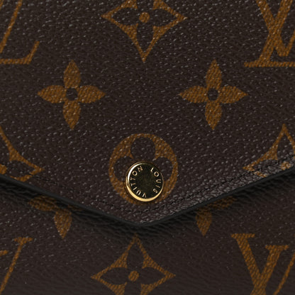 Louis Vuitton Monogram Sarah Wallet NM 7 of 9