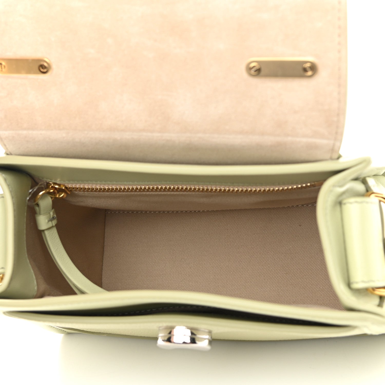 Chloe Calfskin Mini Tess Day Bag Light Eucalyptus 5 of 9