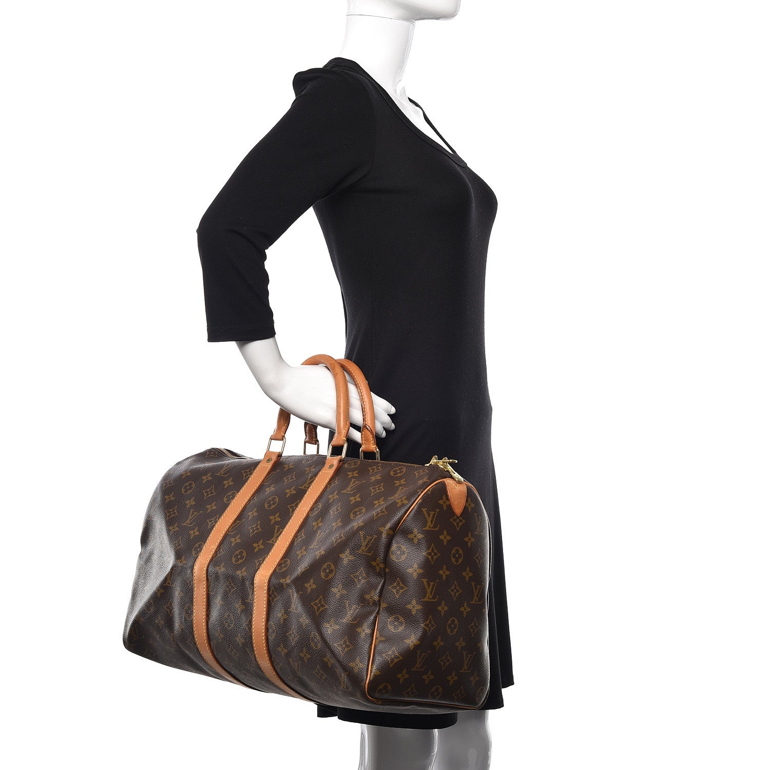 Louis Vuitton Monogram Keepall 45 3 of 10