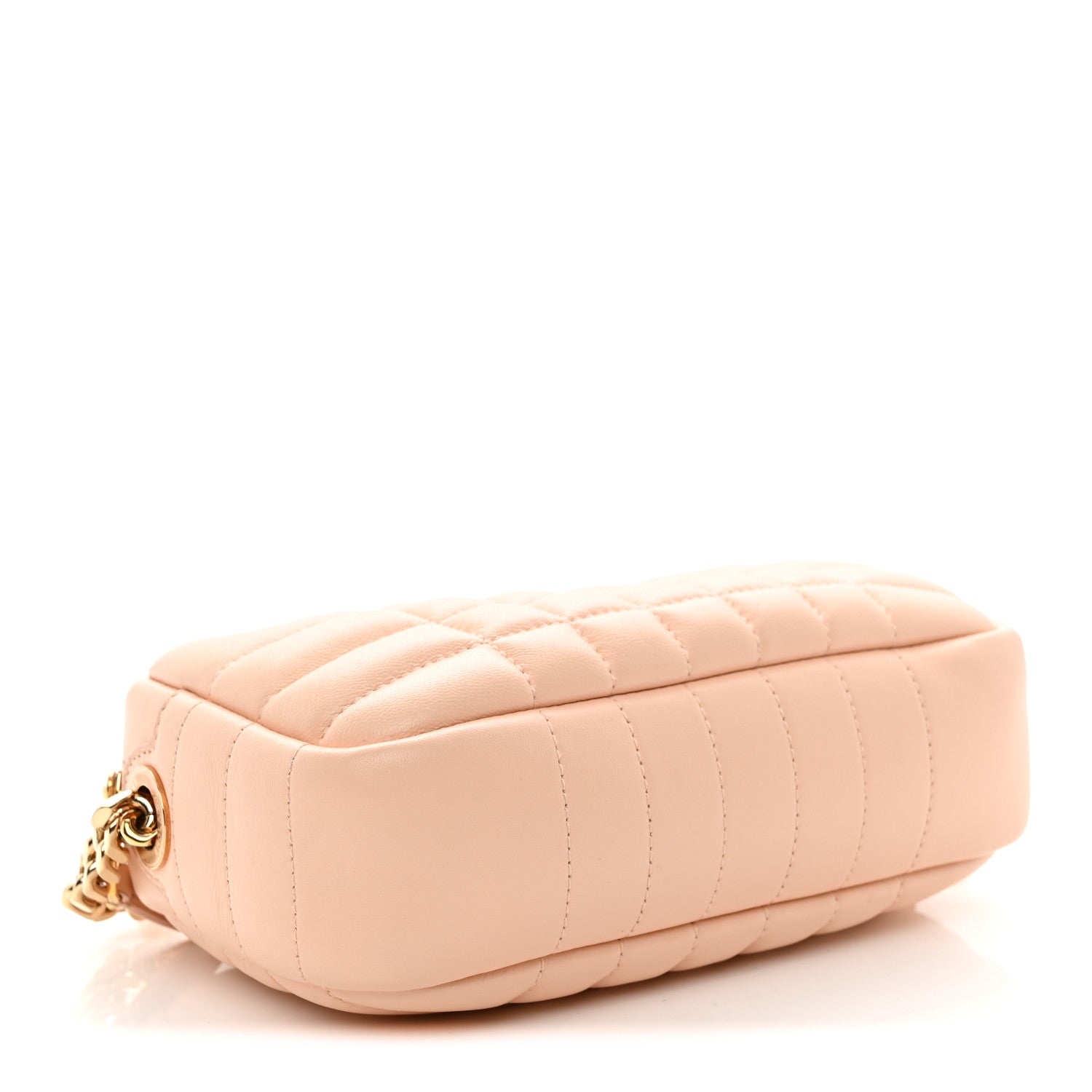 Burberry Lambskin Quilted Mini Lola Camera Bag Peach 4 of 11