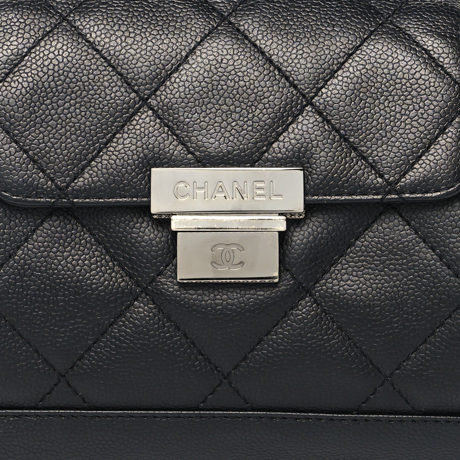Chanel Caviar Quilted Accordion Flap Black 8 of 10