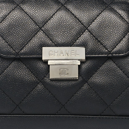 Chanel Caviar Quilted Accordion Flap Black 8 of 10