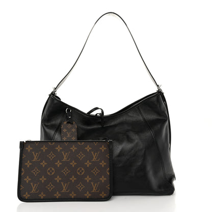 Louis Vuitton Lambskin CarryAll Vibe MM Black 3 of 10