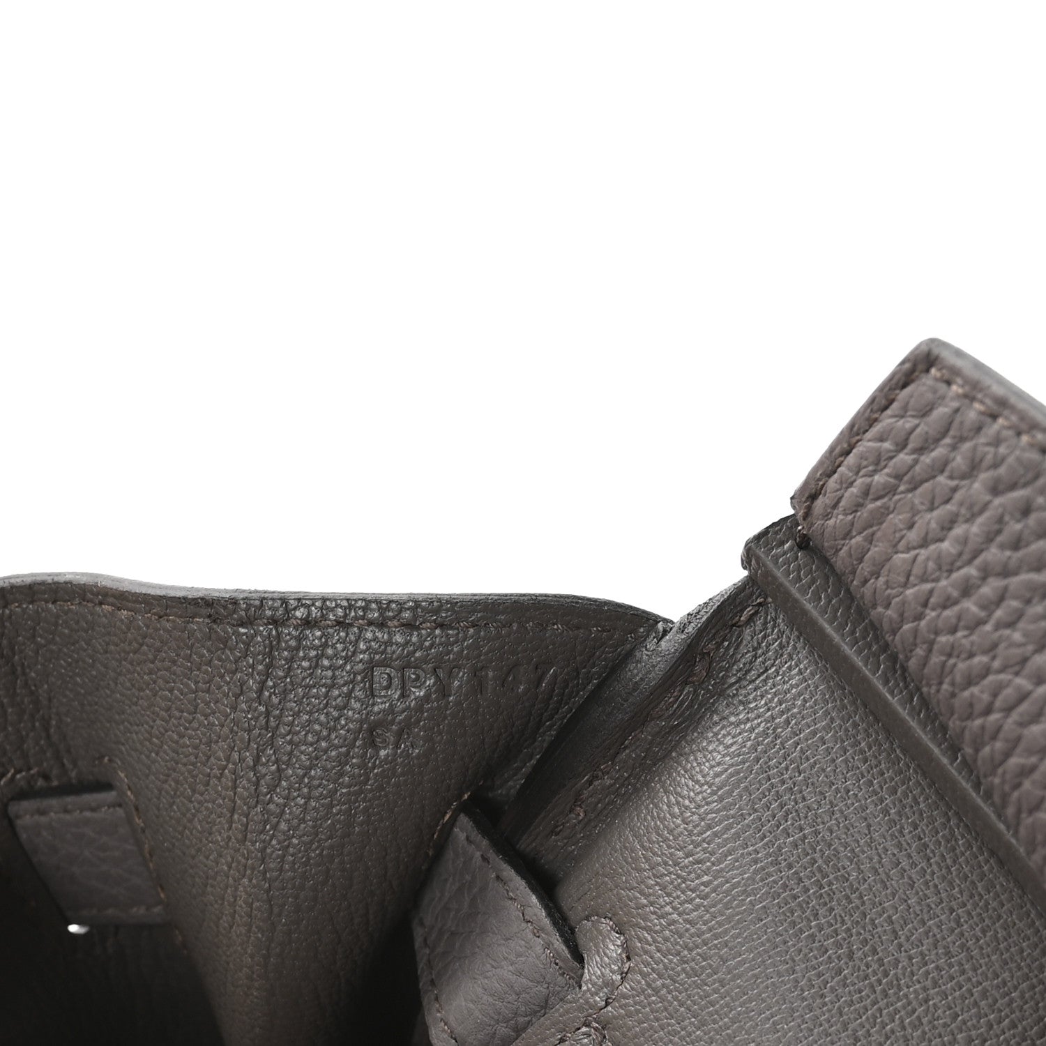 Hermes Togo Birkin 30 Etain 7 of 14