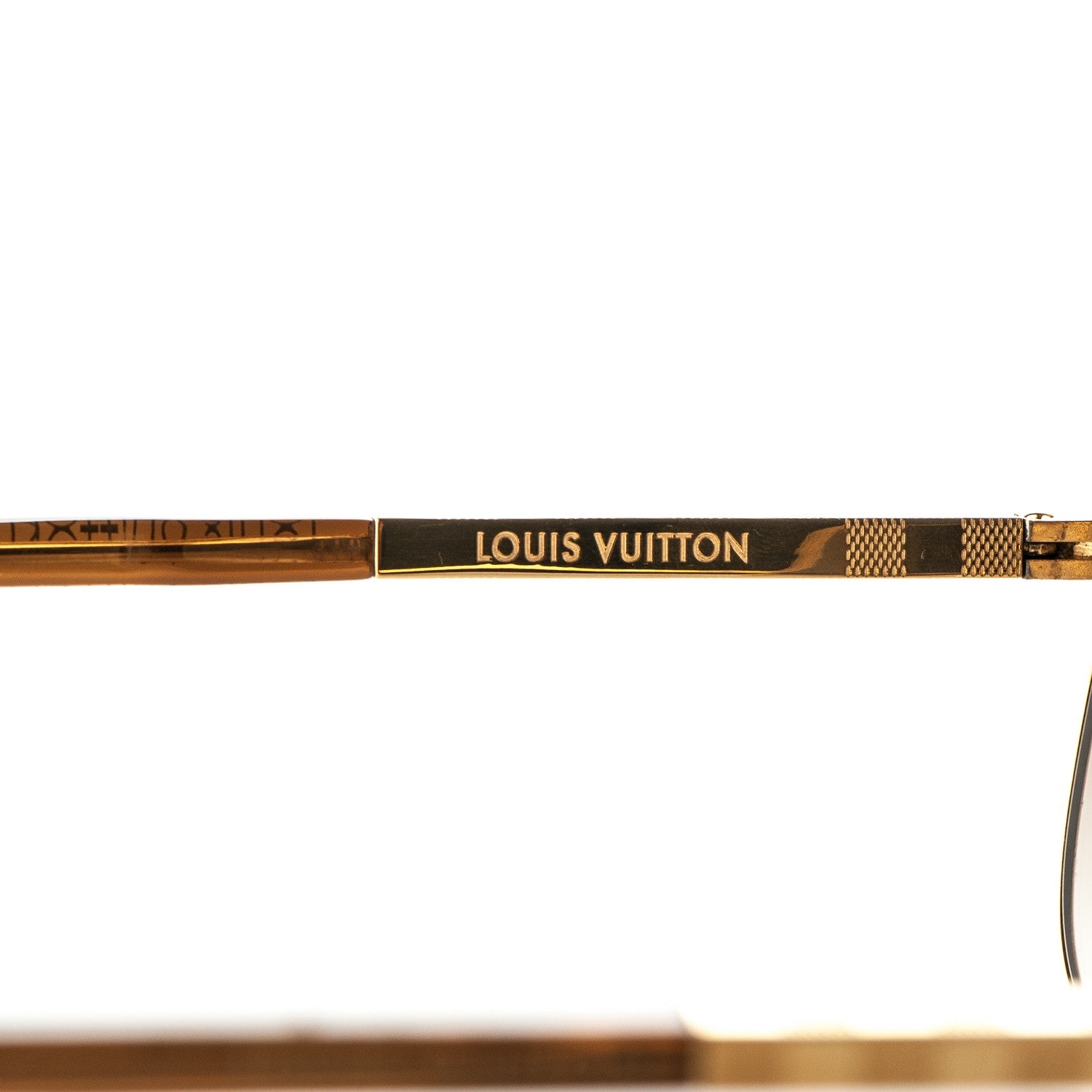 Louis Vuitton Attitude Pilote Sunglasses Z0339U Gold 6 of 8