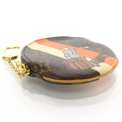 Louis Vuitton Monogram Groom Round Coin Purse 3 of 9