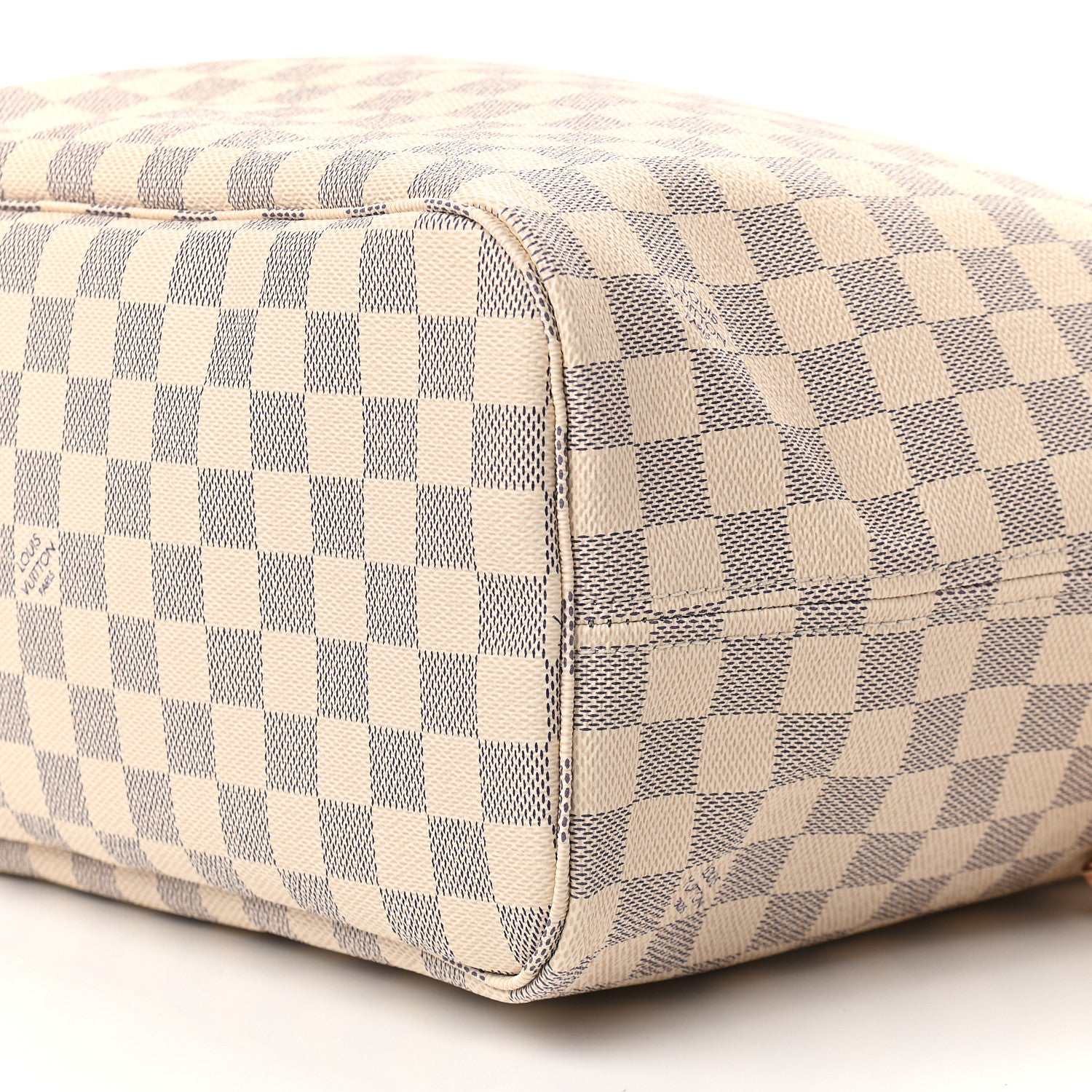 Louis Vuitton Damier Azur Neo Neverfull MM Rose Ballerine 9 of 9