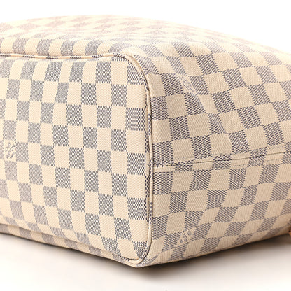 Louis Vuitton Damier Azur Neo Neverfull MM Rose Ballerine 9 of 9