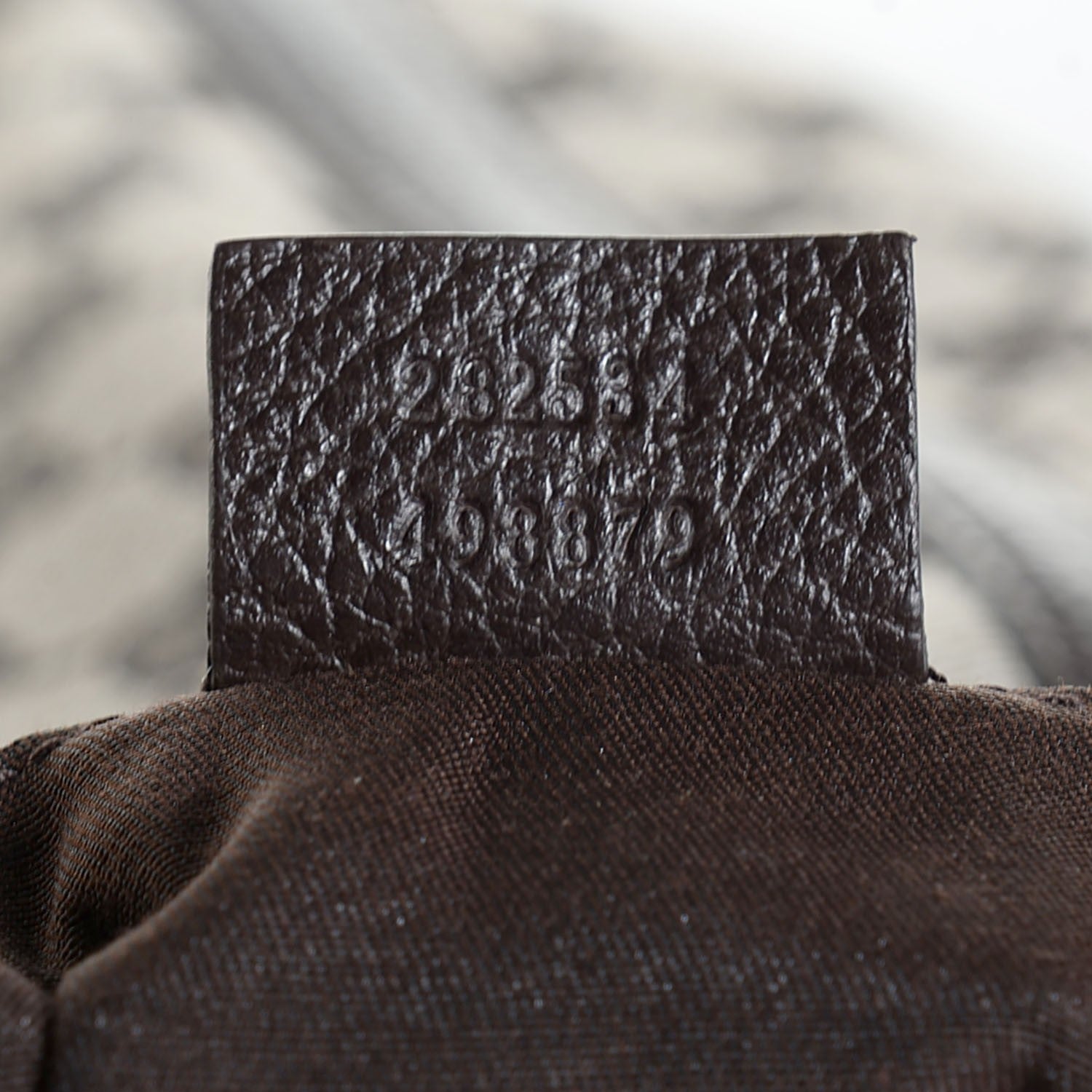 Gucci Monogram Hobo Dark Brown 7 of 9