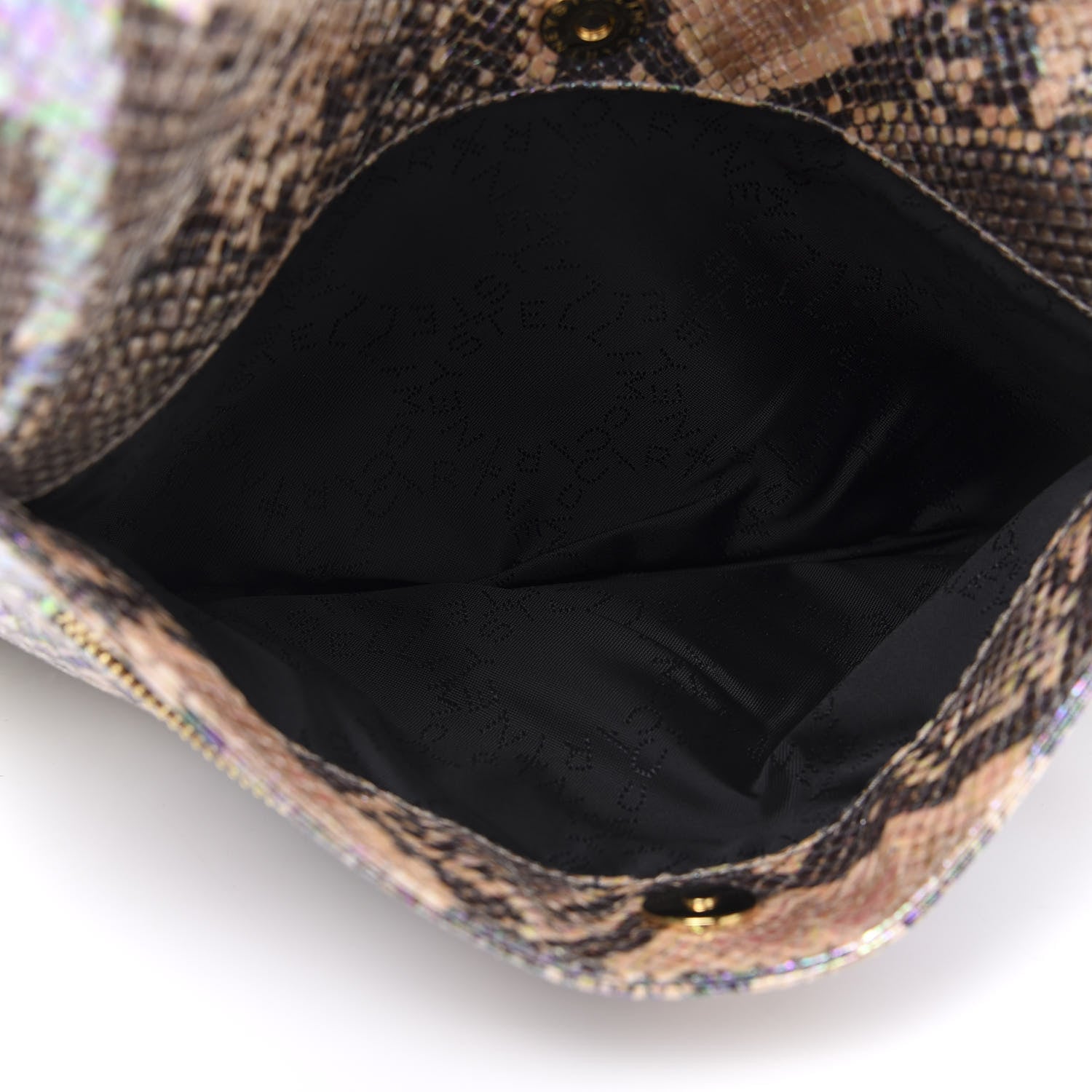 Stella McCartney Python Oleografic Falabella Clutch 5 of 9