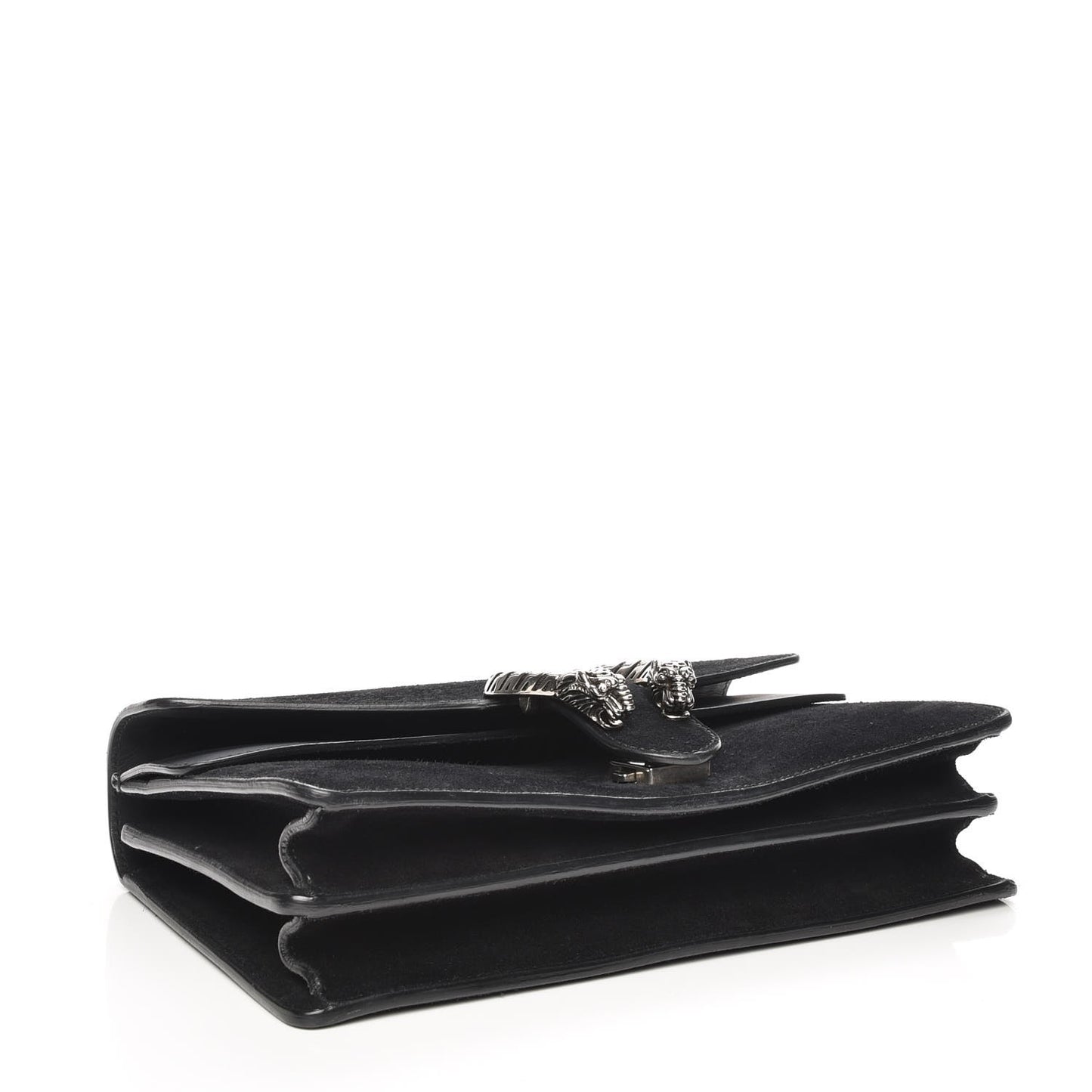 Suede Small Dionysus Shoulder Bag Black